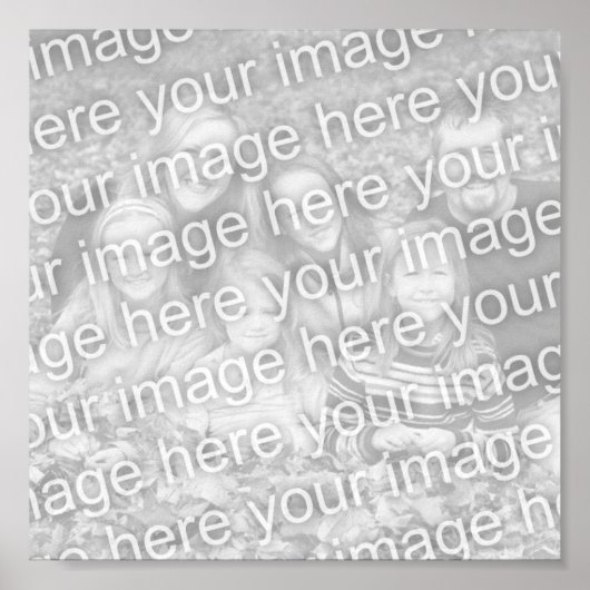 Machen Sie Ihr eigenes Designplakat Poster (Vorne)