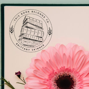 Machen Sie Ihr eigenes elegantes Buch individuell Gummistempel