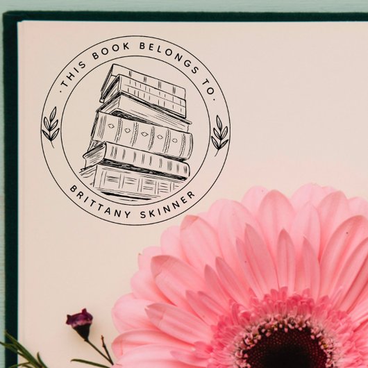 Machen Sie Ihr eigenes elegantes Buch individuell Permastempel