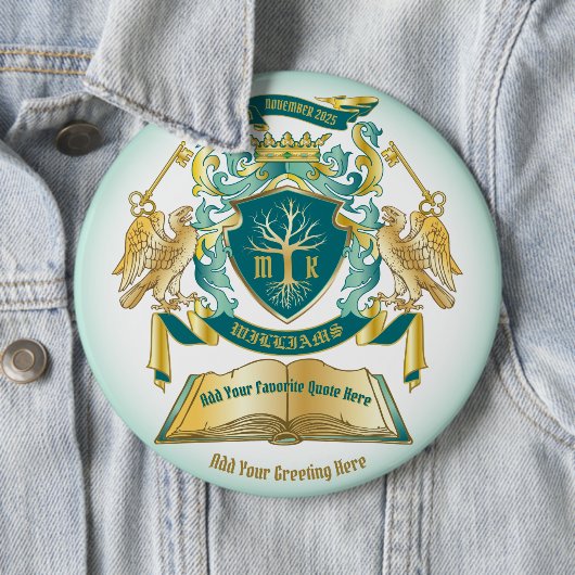 Machen Sie Ihr eigenes Emblem Baumbuch Key Crown G Button (Beispiel)