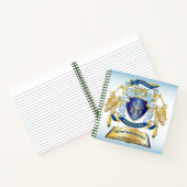 Machen Sie Ihr eigenes Emblem Baumbuch Key Crown G Notizblock (Innenseite)