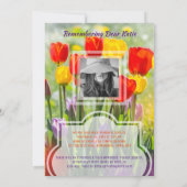 Machen Sie Ihr eigenes Foto Einladung (Rückseite)