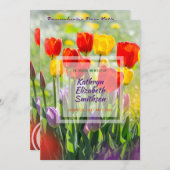 Machen Sie Ihr eigenes Foto Einladung (Vorne/Hinten)