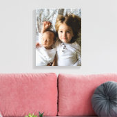 Machen Sie Ihr eigenes Foto einzigartig Leinwanddruck (Insitu (Wohnzimmer))