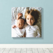 Machen Sie Ihr eigenes Foto einzigartig Leinwanddruck (Insitu (Holzboden))