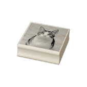 Machen Sie Ihr eigenes Foto Haustier Katze Tier Gummistempel (Stempel)