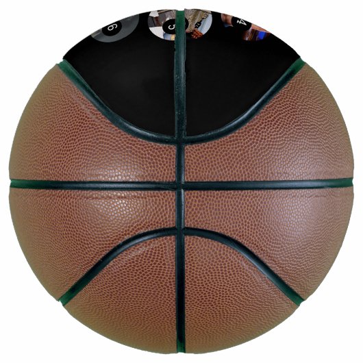 Machen Sie Ihr eigenes Foto mit 9 Bildern ganz ein Basketball (Rechts)