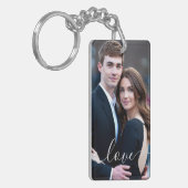 Machen Sie Ihr eigenes Foto Personalisiert Schlüsselanhänger (Vorderseite links)