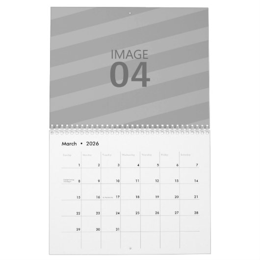Machen Sie Ihr eigenes Foto-Urlaubsbild für die 20 Kalender (Mär 2026)