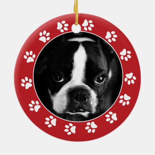 Machen Sie Ihr eigenes Foto Weihnachtsschmuck (Hinten)