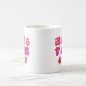 Machen Sie Ihr eigenes Herz Art Print Design Kaffeetasse (Mittel)