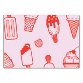 Machen Sie Ihr eigenes Ice Cream Bar Topping Sprin Tischnummer (Rückseite)