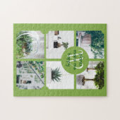 Machen Sie Ihr eigenes Instagram Trendy grünes Puzzle (Horizontal)