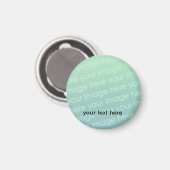 Machen Sie Ihr eigenes kleines Round Magnet 1,25 Z (Vorderseite/Rückseite)