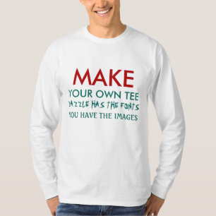 Machen Sie Ihr eigenes langärmeliges Shirt