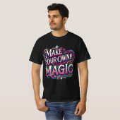 Machen Sie Ihr eigenes Magie-T - Shirt-Design T-Shirt (Vorne ganz)