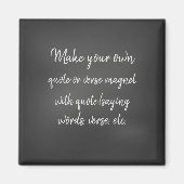 Machen Sie Ihr eigenes Magnet mit Bibelverse oder  (Vorne)