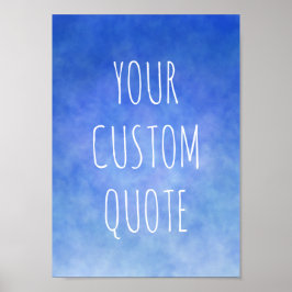 Machen Sie Ihr eigenes Motivierend Angebot Friedli Poster