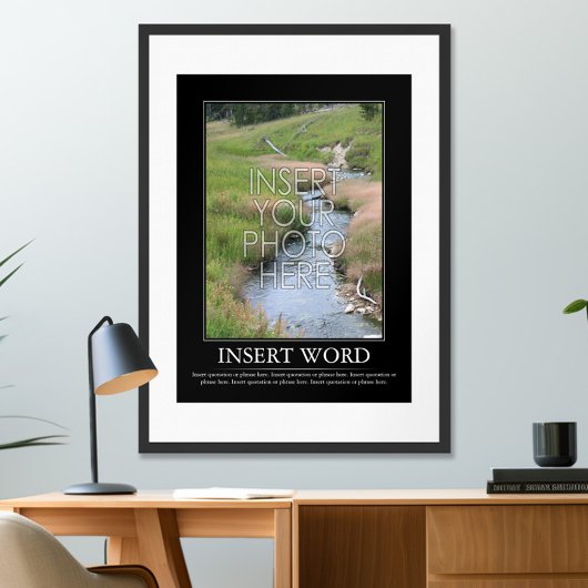 Machen Sie Ihr eigenes Motivierend Poster