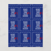 Machen Sie Ihr eigenes Muster einfach in einem Sch Flyer (Vorne)