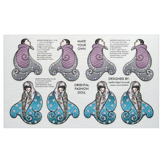 Machen Sie Ihr eigenes Orientalisches Mode-Puppenk Stoff (Yard (91,4 cm))