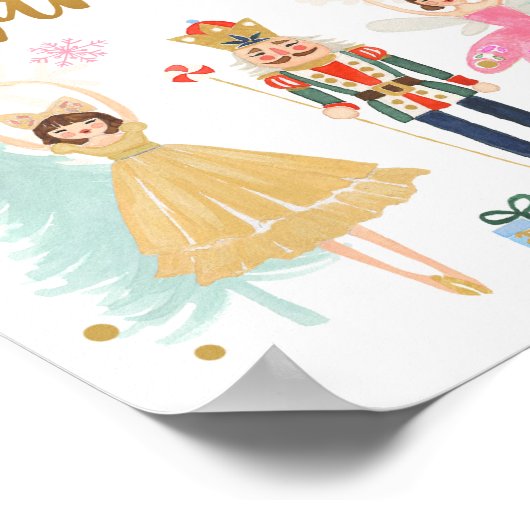 Machen Sie Ihr eigenes Ornament Nutcracker Balleri Poster (Ecke)