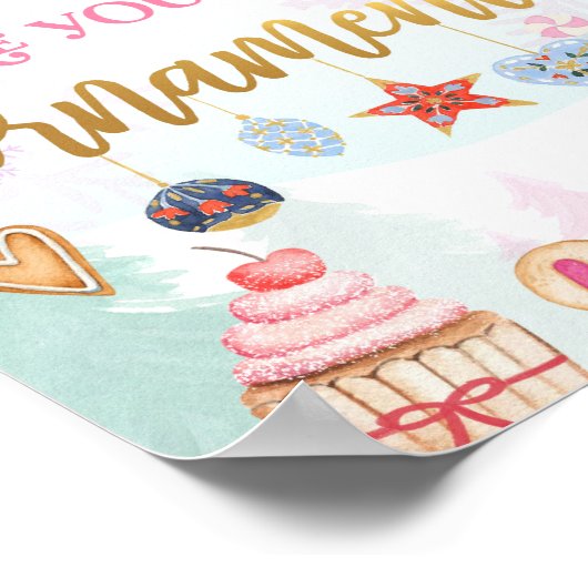 Machen Sie Ihr eigenes Ornament Nutcracker Balleri Poster (Ecke)