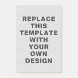 Machen Sie Ihr eigenes Portrait orientiert 4 x 6 Z Post-it Klebezettel