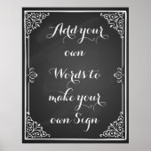 Machen Sie Ihr eigenes Poster für Ihr Party oder I (Vorne)