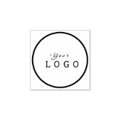 Machen Sie Ihr eigenes Round-Business-Kundenlogo Gummistempel (Prägung)