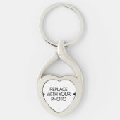 Machen Sie Ihr eigenes Schlüsselanhänger-Herz Schlüsselanhänger (Vorderseite)