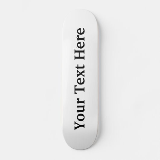 Machen Sie Ihr eigenes Skateboard (Vorderseite)