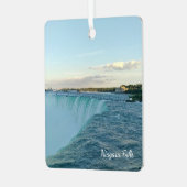 Machen Sie Ihr eigenes Souvenir-Foto Ornament Aus Metall (Vorderseite links)