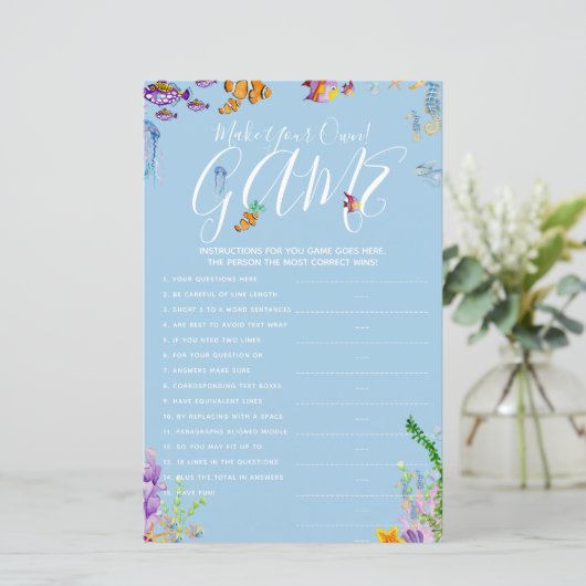 Machen Sie Ihr eigenes Spiel unter der Kinderdusch (Stehend Vorderseite)