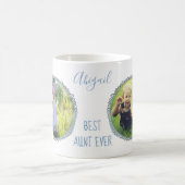 Machen Sie Ihr eigenes Tante je zwei Fotos Tasse (Mittel)