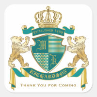 Machen Sie Ihr eigenes Wappen Aquamarinen Goldbäre