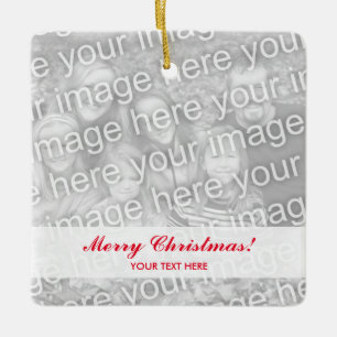 Machen Sie Ihr eigenes Weihnachtsbaumschmuck für Keramikornament
