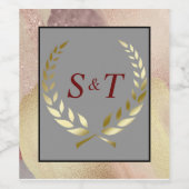 Machen Sie Ihr eigenes Weinflaschen-Etikett (3,5"  Weinetikett (Einzelnes Label)