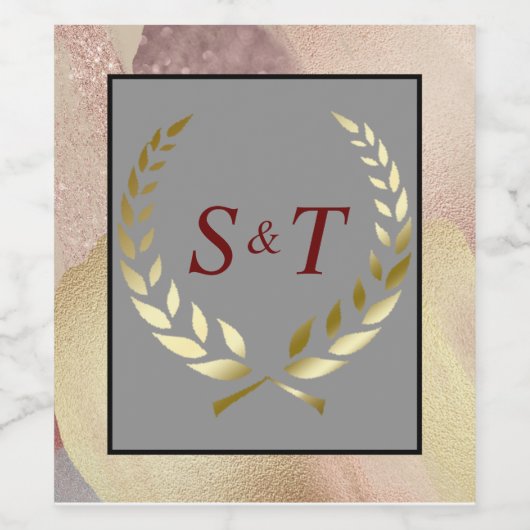 Machen Sie Ihr eigenes Weinflaschen-Etikett (3,5" Weinetikett (Einzelnes Label)