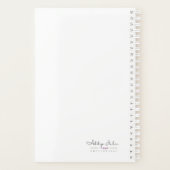 Machen Sie Ihr Foto für motivierend Blume Planer (Rückseite)