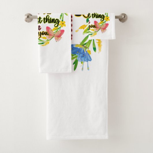 Machen Sie Ihr Herz zum Hübschsten über Sie Badhandtuch Set (Insitu)