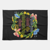 Machen Sie Ihr Herz zum Hübschsten über Sie Geschirrtuch (Horizontal)