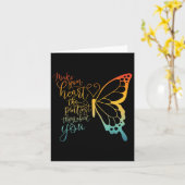 Machen Sie Ihr Herz zum Hübschsten über Sie Karte (Gelbe Blume)