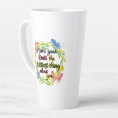 Machen Sie Ihr Herz zum Hübschsten über Sie Milchtasse (Linke Ecke)