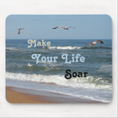 Machen Sie Ihr Leben in Schwung Mousepad (Vorne)