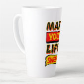Machen Sie Ihr Leben süß Milchtasse (Linke Ecke)
