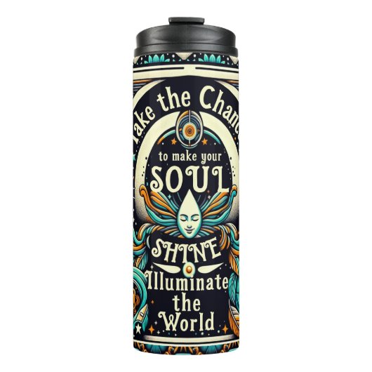 Machen Sie Ihr Soul zum Kinderspiel Thermosbecher (Vorderseite)