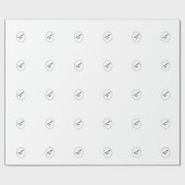 Machen Sie Ihr von einem Art eingewickelten Papier Geschenkpapier (Flach)