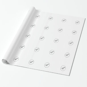 Machen Sie Ihr von einem Art eingewickelten Papier Geschenkpapier