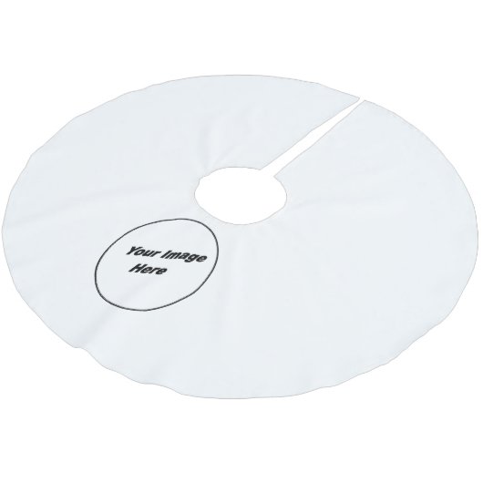 Machen Sie Ihr von einem netten Polyester Weihnachtsbaumdecke (Schrägansicht)